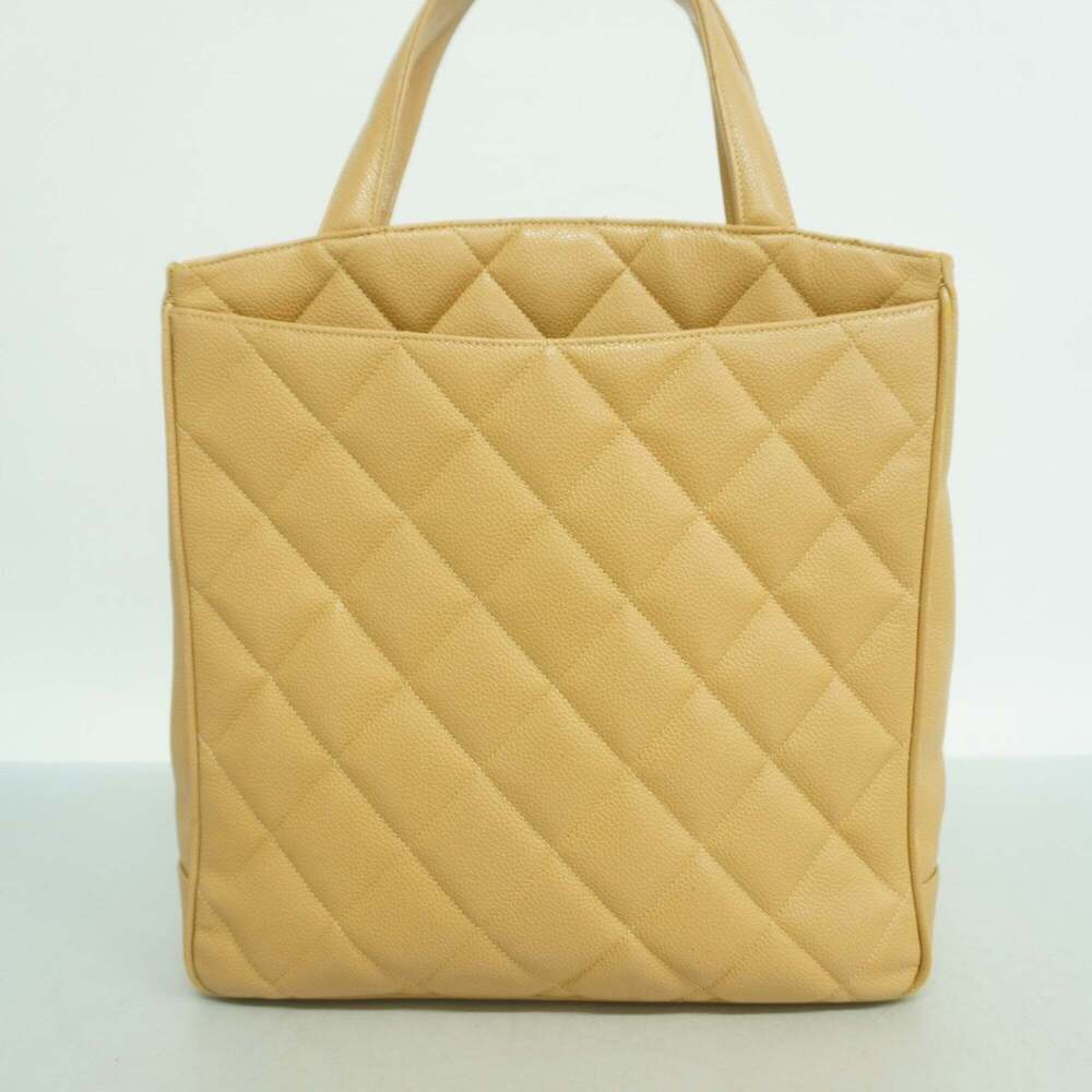 CHANEL Brown Caviar Leather Tote Bag - Picture 10 of 10